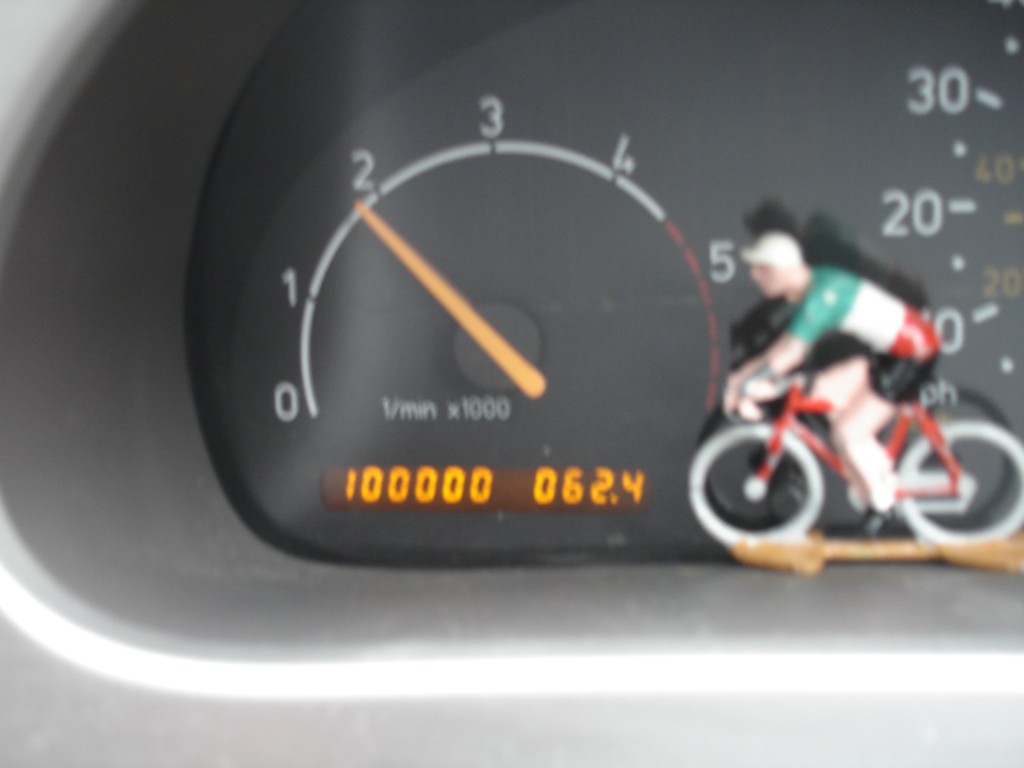 Luigi enjoys a moment of history.